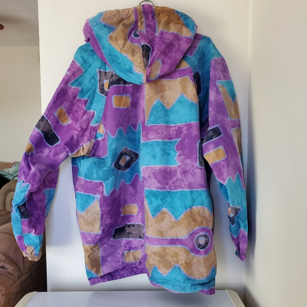Reversible Abstract 90s jacket - Picture 4 of 8